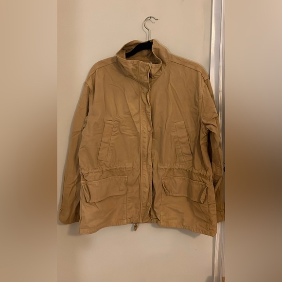 Madewell Jackets & Blazers - Madewell 100% Cotton Khaki Utility Woman’s Jacket